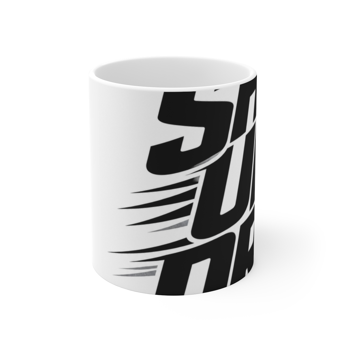 Rihanna "Shut Up And Drive" White Mug - alternate angle 1, merchandise