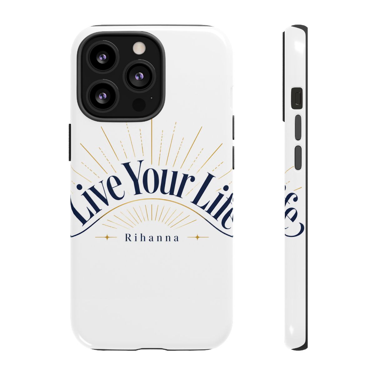 Rihanna "Live Your Life" Phone Case - alternate angle 1, merchandise