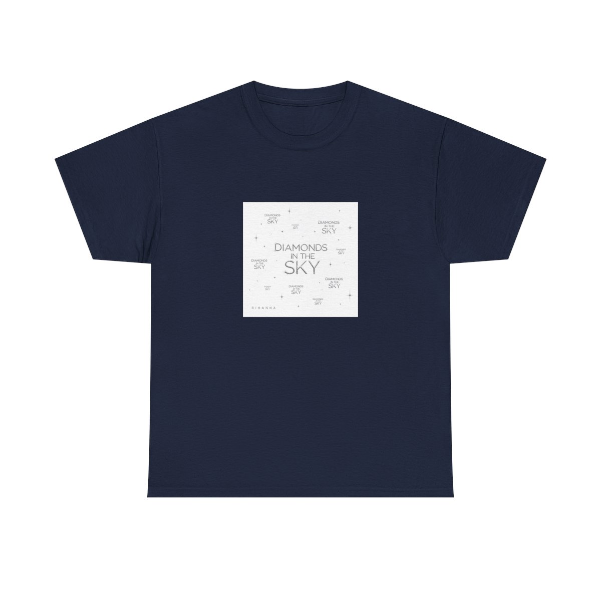 Rihanna "Diamonds In The Sky" Unisex Tee - alternate angle 5, merchandise
