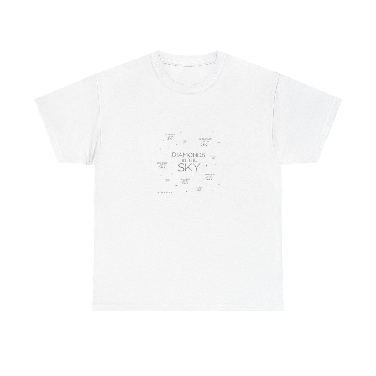 Rihanna "Diamonds In The Sky" Unisex Tee - Official T-Shirts merchandise