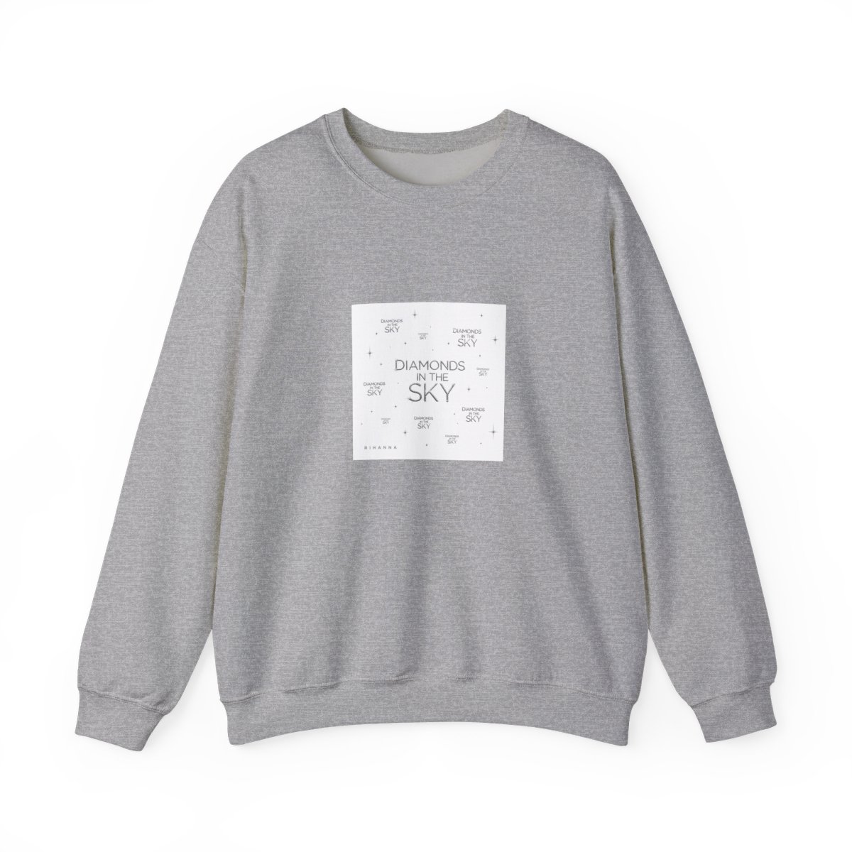 Rihanna "Diamonds In The Sky" Crewneck - alternate angle 2, merchandise