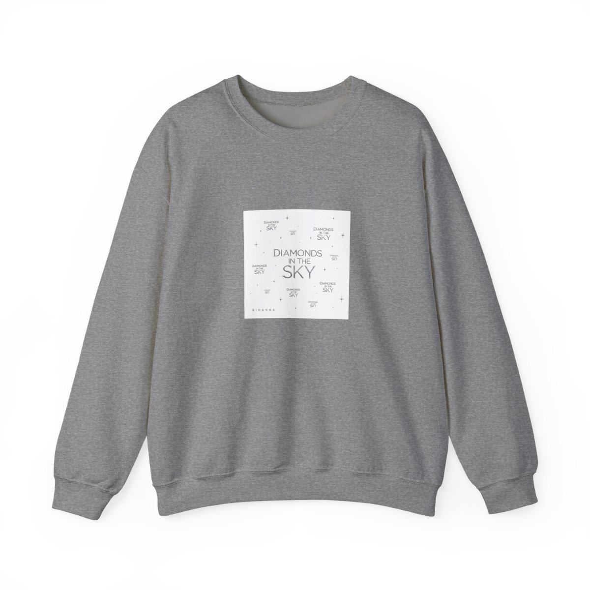 Rihanna "Diamonds In The Sky" Crewneck - alternate angle 3, merchandise