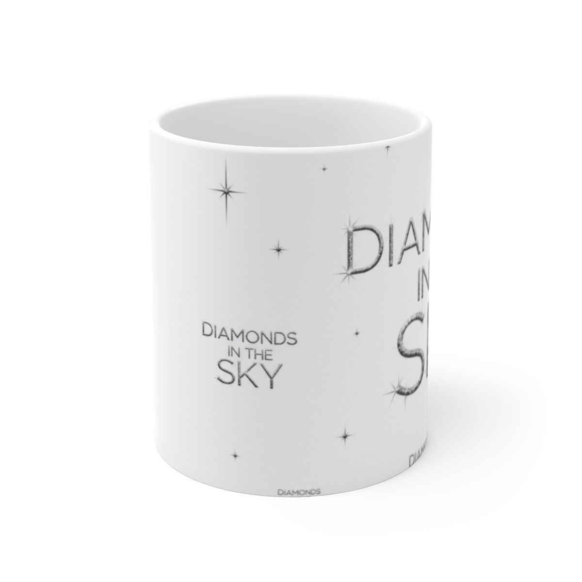 Rihanna "Diamonds In The Sky" White Mug - alternate angle 1, merchandise