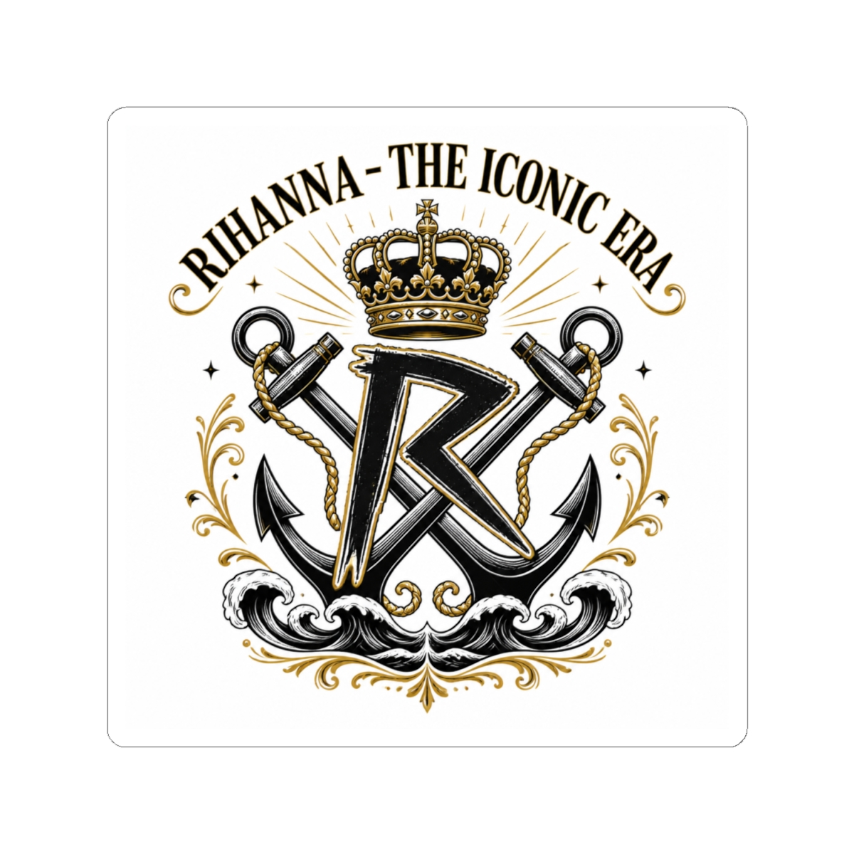 Rihanna "Rihanna - The Iconic Era" Sticker - alternate angle 2, merchandise