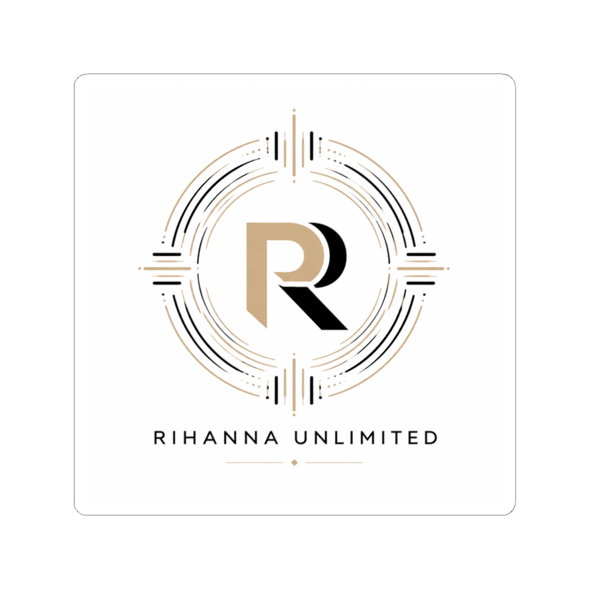 Rihanna "Rihanna Unlimited" Sticker - alternate angle 2, merchandise