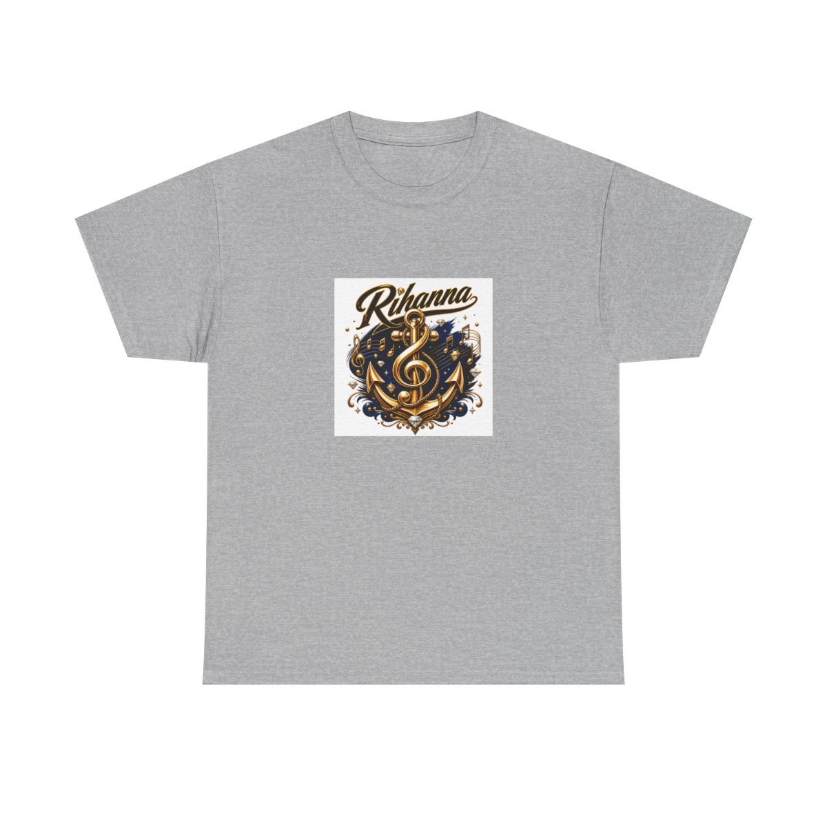 Rihanna Unisex Tee - alternate angle 3, merchandise