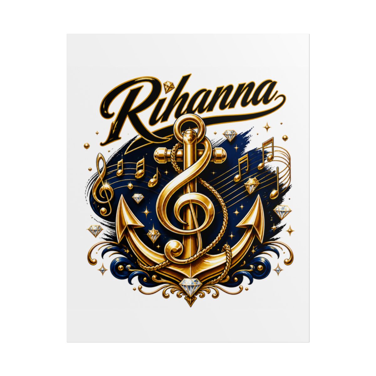 Rihanna "Rihanna" Poster - alternate angle 1, merchandise