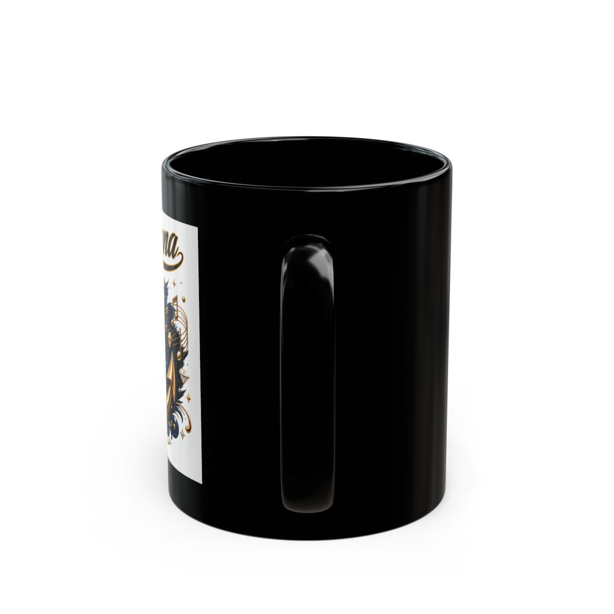 Rihanna "Rihanna" Black Mug - alternate angle 4, merchandise
