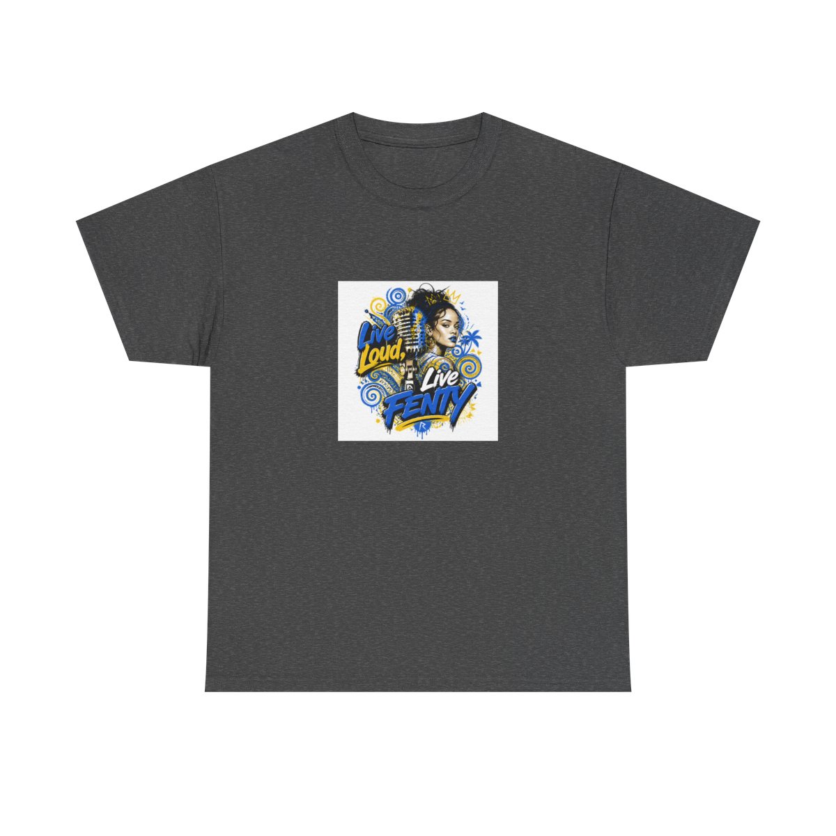 Rihanna "Live Loud, Live Fenty" Unisex Tee - alternate angle 4, merchandise