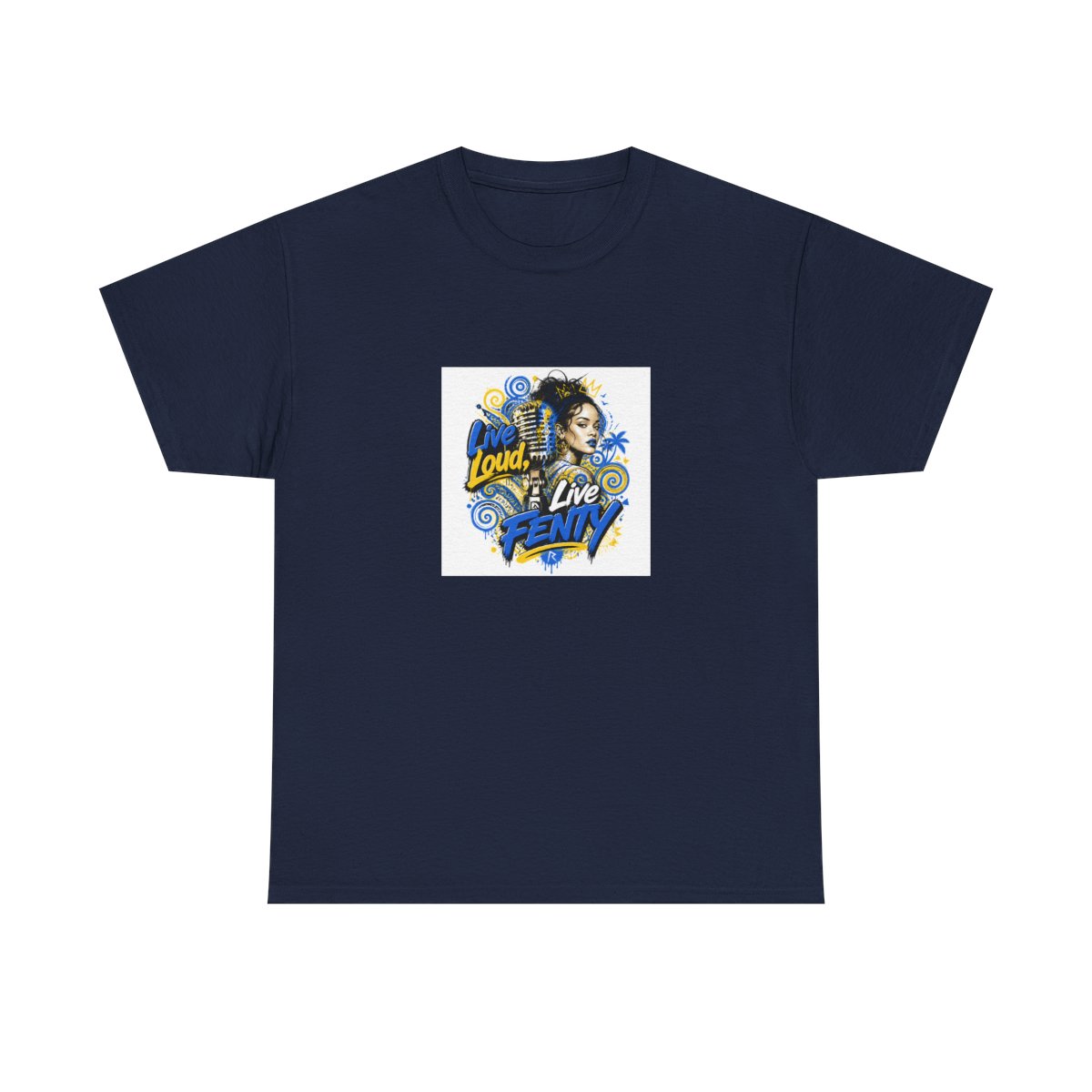 Rihanna "Live Loud, Live Fenty" Unisex Tee - alternate angle 5, merchandise