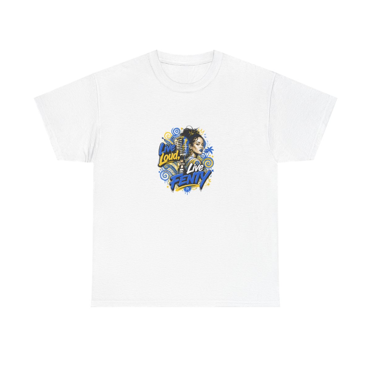 Rihanna "Live Loud, Live Fenty" Unisex Tee - Official T-Shirts merchandise