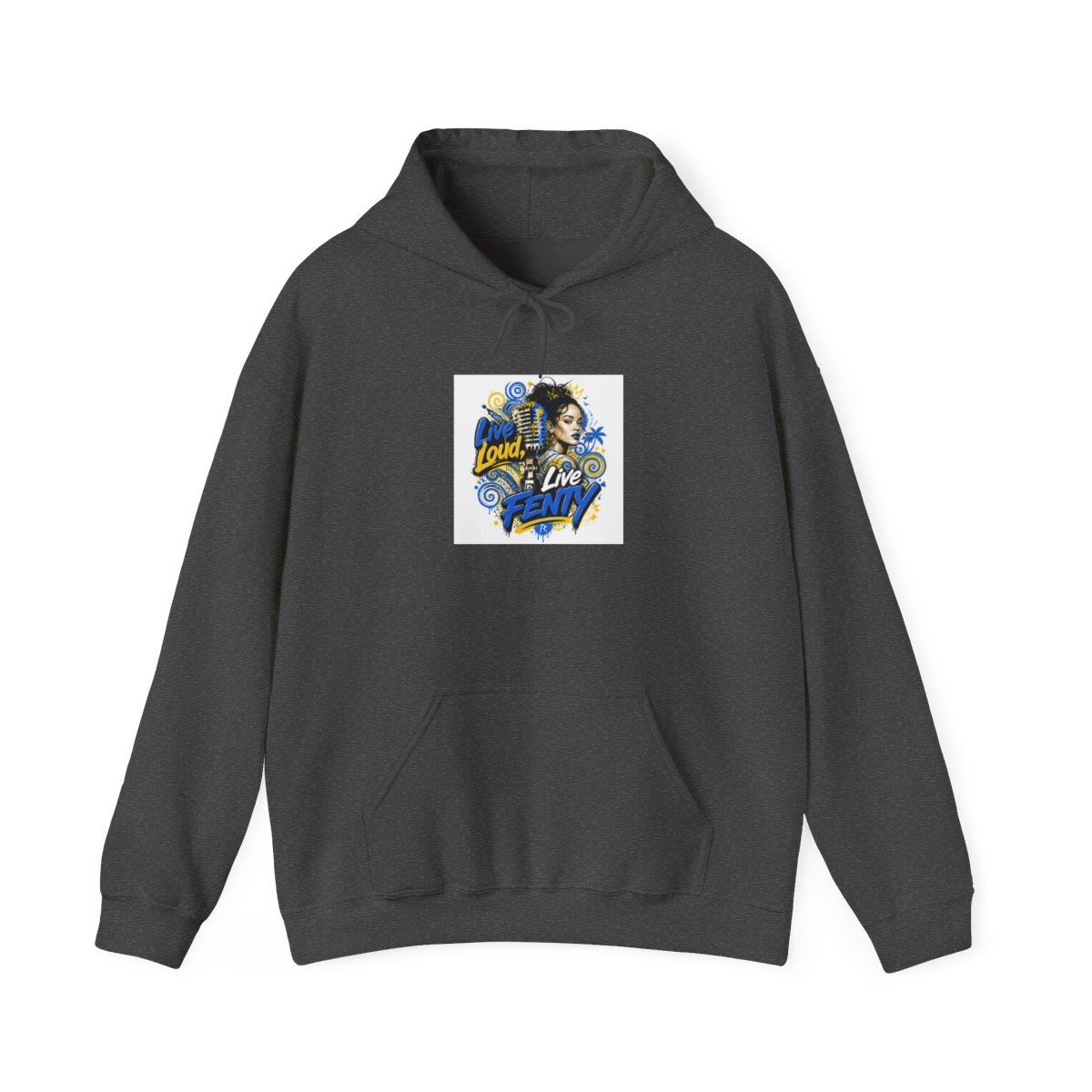 Rihanna "Live Loud, Live Fenty" Hoodie - alternate angle 4, merchandise