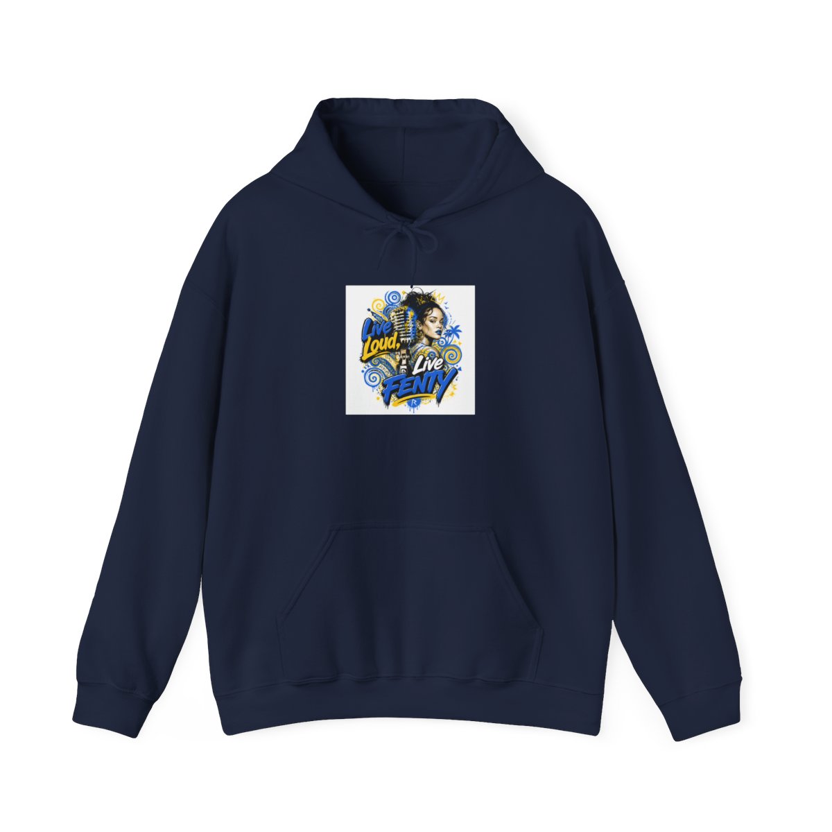 Rihanna "Live Loud, Live Fenty" Hoodie - alternate angle 5, merchandise
