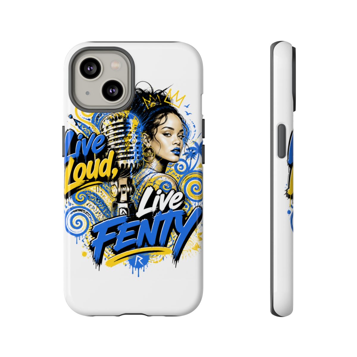 Rihanna "Live Loud, Live Fenty" Phone Case - alternate angle 3, merchandise