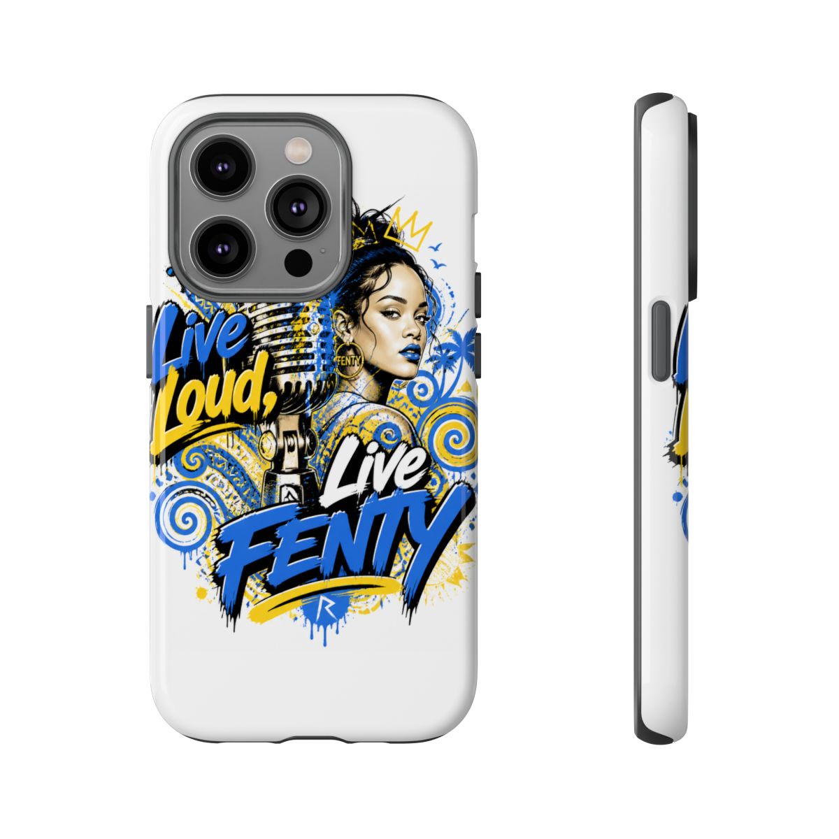 Rihanna "Live Loud, Live Fenty" Phone Case - alternate angle 4, merchandise