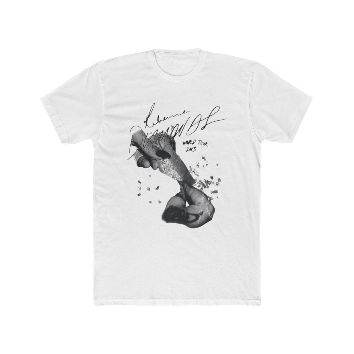 Rihanna Diamonds World Tour 2013 T Shirt S Black - Official T-Shirts merchandise