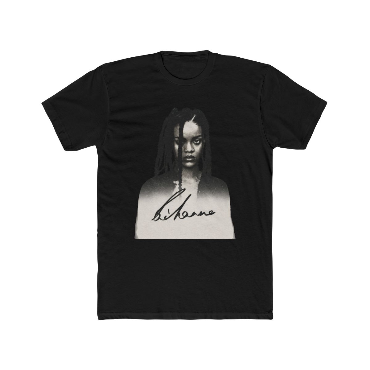 Rihanna T Shirt, Pop R&B Music Merch Shirt, 90s Retro Casual T Shirt - alternate angle 3, merchandise