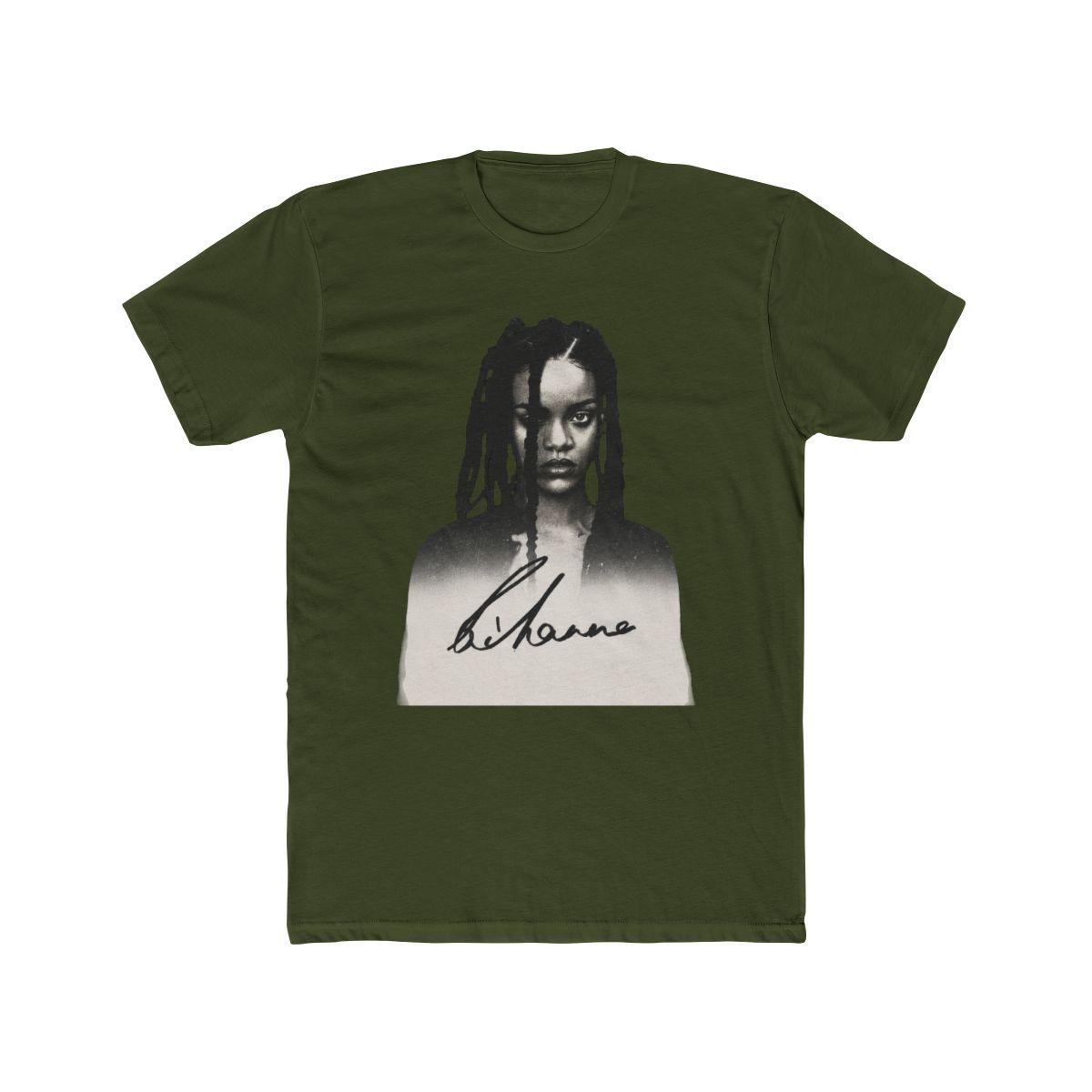 Rihanna T Shirt, Pop R&B Music Merch Shirt, 90s Retro Casual T Shirt - alternate angle 5, merchandise
