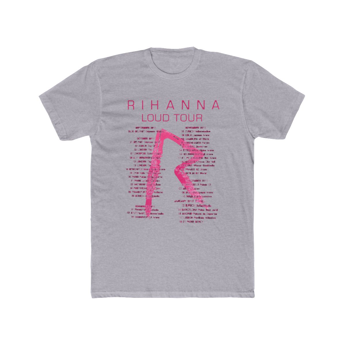 Preowned Rihanna Loud Tour T Shirt | Rihanna T Shirt | Festival