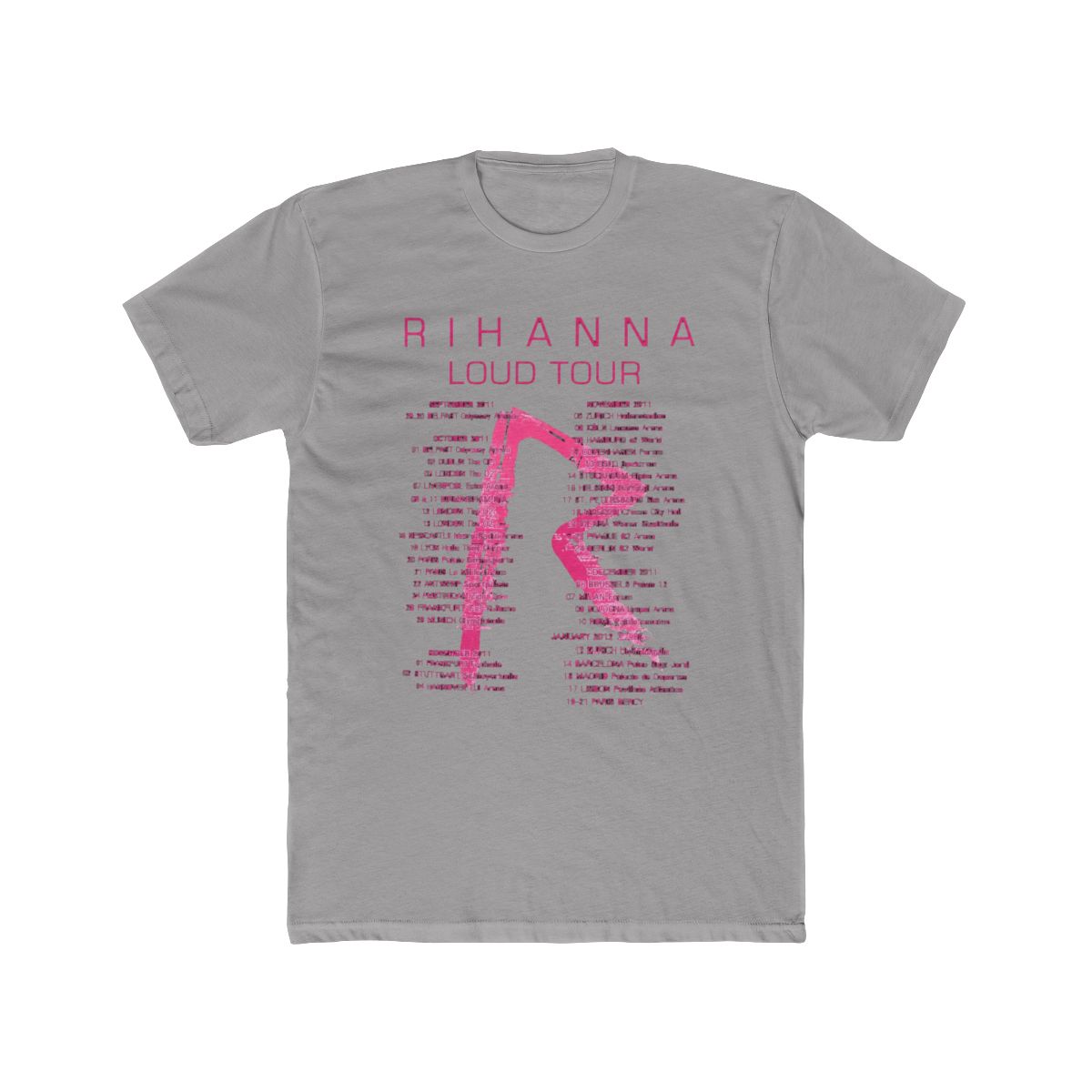 Preowned Rihanna Loud Tour T Shirt | Rihanna T Shirt | Festival - Official T-Shirts merchandise